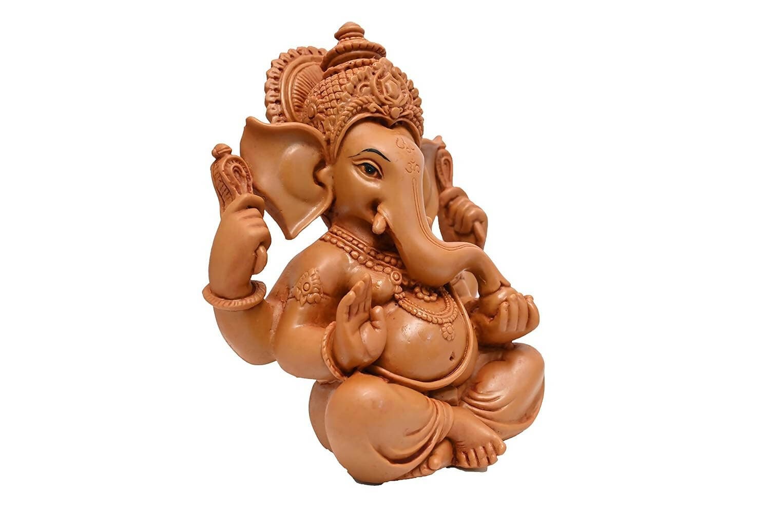 KariGhar Ganesh ji / Ganpati Bappa Perfect for Car Dashboard|Home|Living Room|Puja Room|Gifting ( 8 x 12 x 14 Cm ) - HalfPe