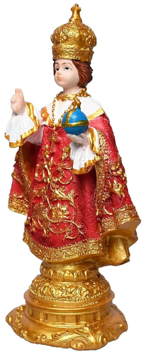 KariGhar Infant Jesus/Child Jesus Christ Idol Perfect for Car Dashboard - HalfPe