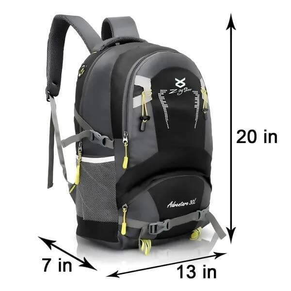 Laptop Backpack Office Bag|School Bag|College Bag|Business Bag|Unisex Travel Backpack (Black  35 L) - HalfPe