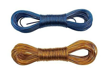 Anti-Rust Wire Rope For Hanging clothes (Pack of 2) - HalfPe