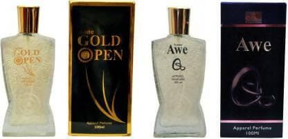 Aone Gold Open and AweQ Unisex Perfume 100ML Each (Pack of 2) - HalfPe