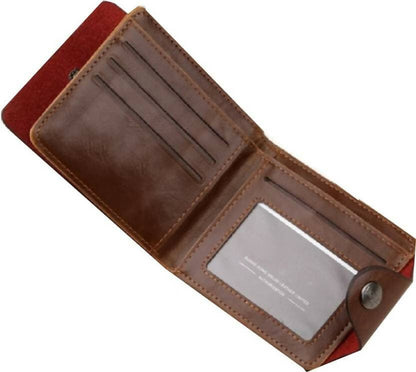 Mens Wallets(brown) - HalfPe