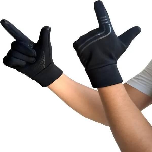 Touch Screen Gloves Riding Gloves Riding Gloves (Grey, Black)  - HalfPe