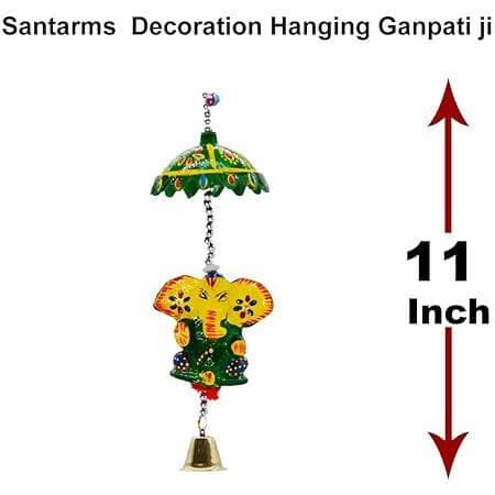 Santarms Door Hanging Lord Ganesha (pack of 3) - HalfPe