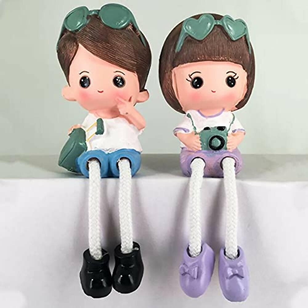 GM Gift Decorative Set Showpiece (Cute Romantic) - HalfPe