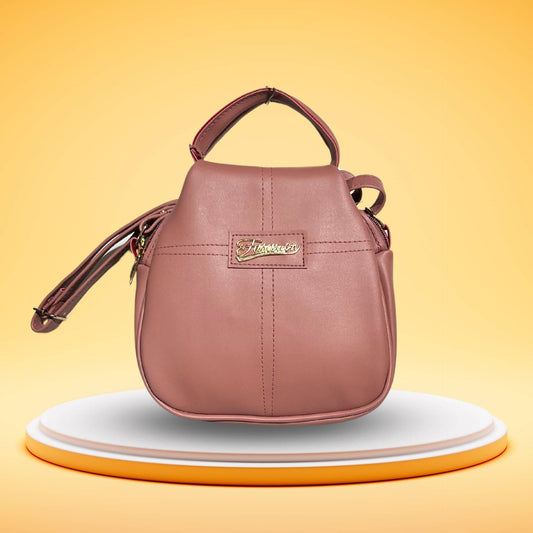 Leather Backpack Handbag Sling Shoulder Purse Bag for Women and Girls - HalfPe