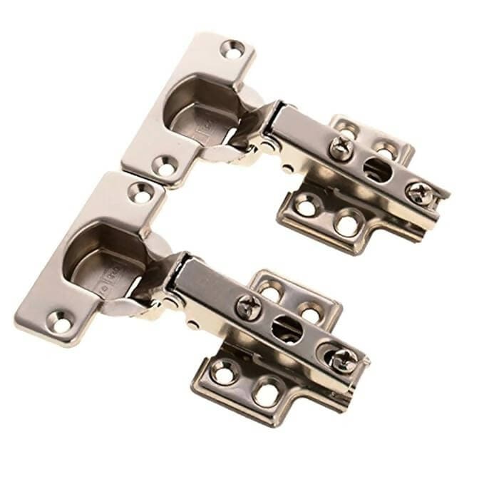 SENECIO Concealed Auto Hinges Normal 16 Crank with Screws (pair) - HalfPe