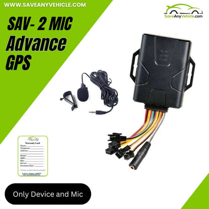 SAVE ANY VEHICLE SAV-2 MIC Advance GPS - HalfPe