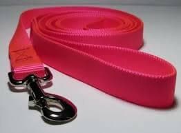 Mukundhas dog collar with double layered leash - 3/4 inches - HalfPe