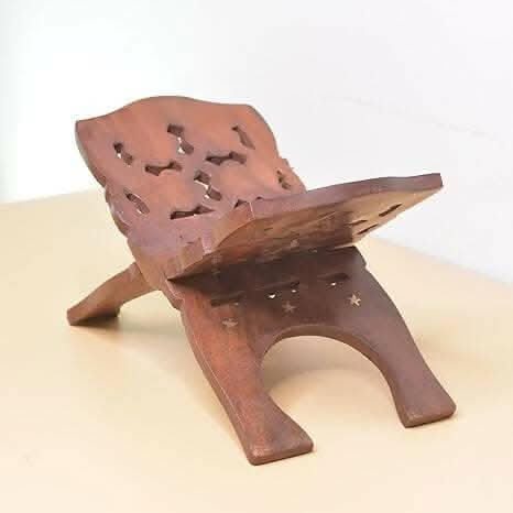 Santarms Wooden Book Stand - HalfPe