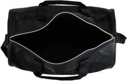 Black Gym Bag Duffel Bag Shoulder Bag - HalfPe