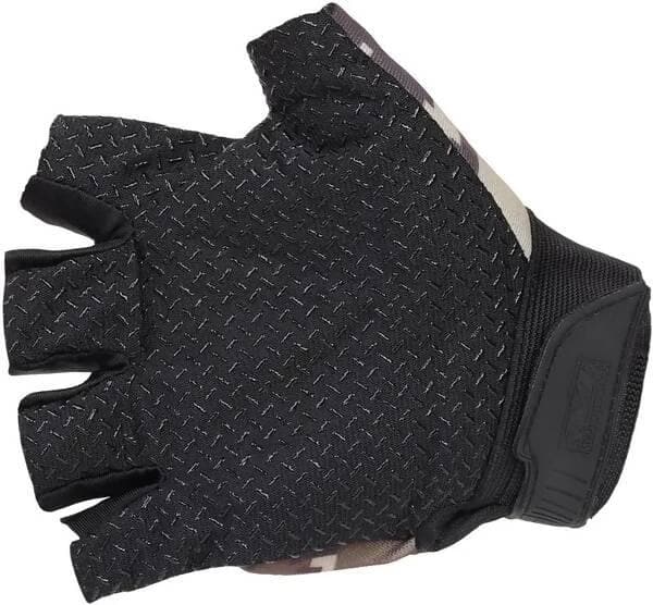 Half Finger Army/Military Glove "M" Riding Gloves (Multicolor) - HalfPe