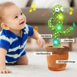 Dancing Cactus Talking Toy - HalfPe