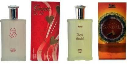 Aone Sweet YA YA and Royal Sandal Perfume for men 100ml each (pack of 2, 200ml) - HalfPe