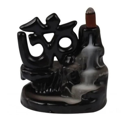 Jaipur Ace Smoke Incense Cone Holder Backflow Incense Burner - HalfPe