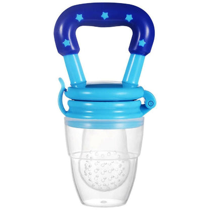 Infants Baby Fresh Fruit Food Feeder /Nibbler/ Pacifier (Blue) - HalfPe