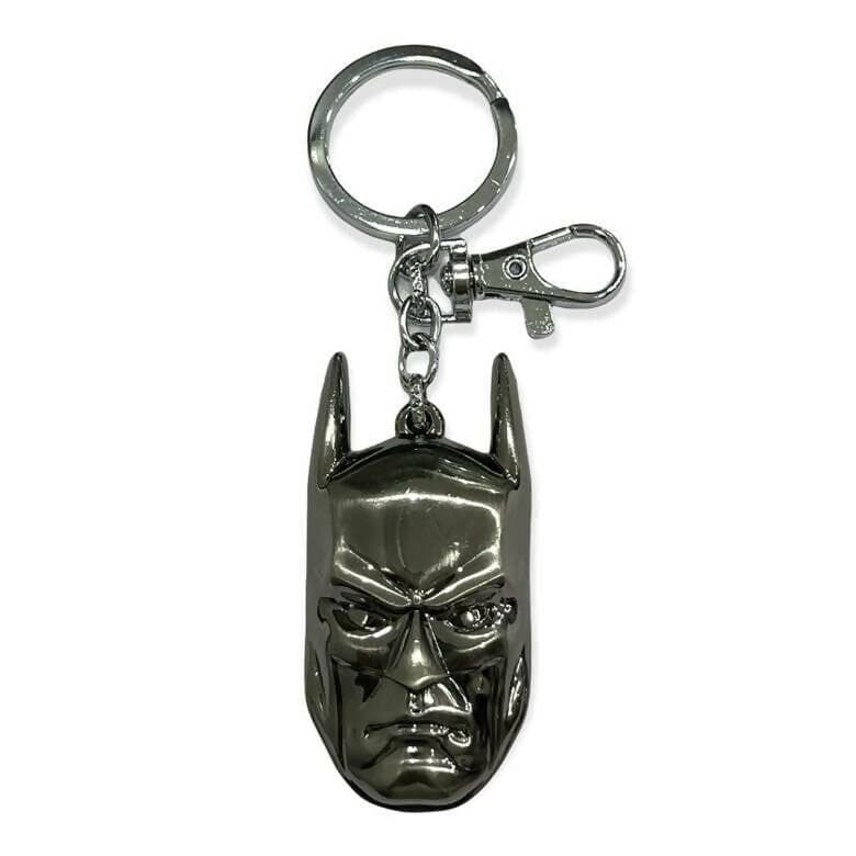 Batman Solid Mask Keychain with Anti-Rust Keyring - HalfPe