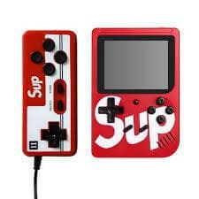 400 in 1 Sup Game Box USB Rechargeable Console with 2 Player Remote Controller (Multicolour) - HalfPe