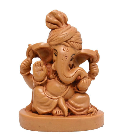 KariGhar Polyresin Ganesh Murti Perfect Idol For Car Dashboard Drawing Room - HalfPe