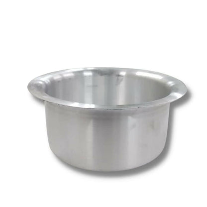 SHINI LIFETSYLE Aluminium Bhagona, Patila, Tope, Pateli, Milk Pot bhagona Set (26cm,24cm) - HalfPe