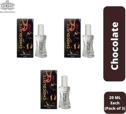 Gimani Chocolate Perfume 20ml Each (Pack of 3) Perfume - 60 ml - HalfPe