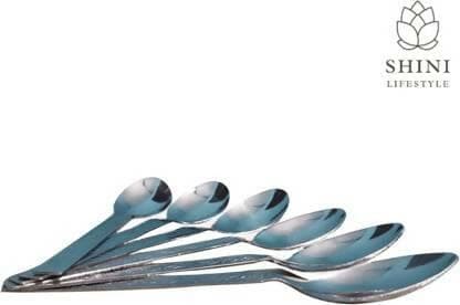 SHINI LIFESTYLE Stainless Steel Table Spoons (Pack of 12) - HalfPe