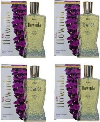 A one Flowrida Perfume 100ML Each (Pack of 4) Eau de Parfum - 400 ml (For Men) - HalfPe