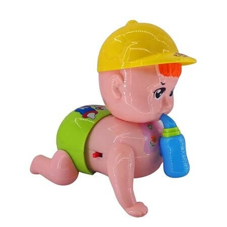 Crawling Baby toy (multi-color) - HalfPe