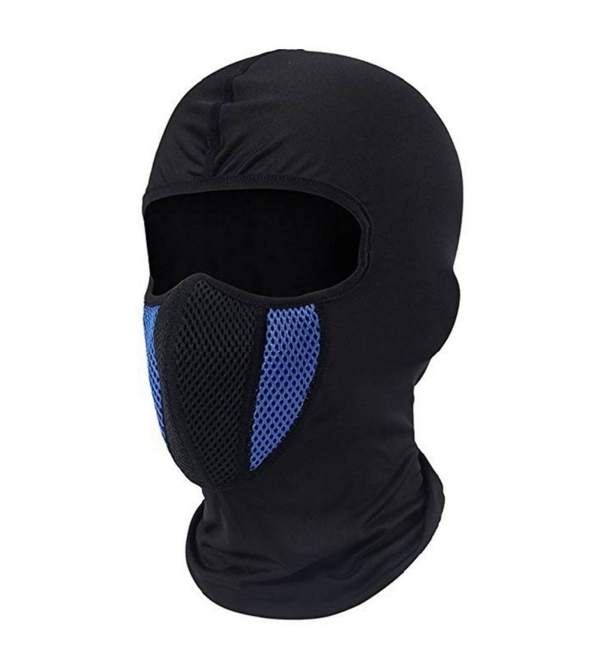 Bike Face Mask for Men (Size: Free, Balaclava) (Black) - HalfPe