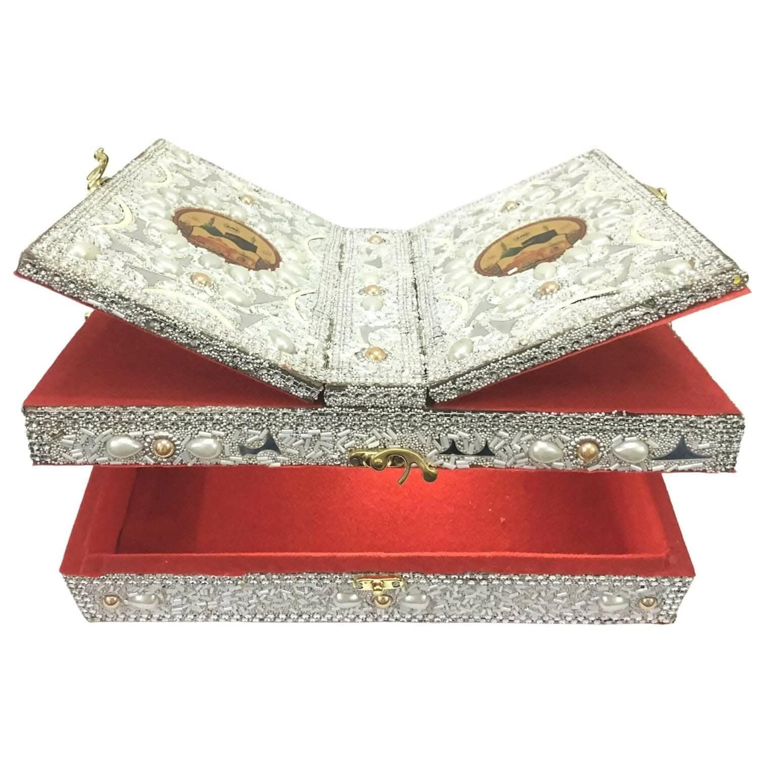 Santarms Handcrafted Wooden Quran Box - HalfPe