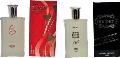 Aone Sweet YA YA and Bright Classic Perfume 100ML Each (Pack of 2) - HalfPe