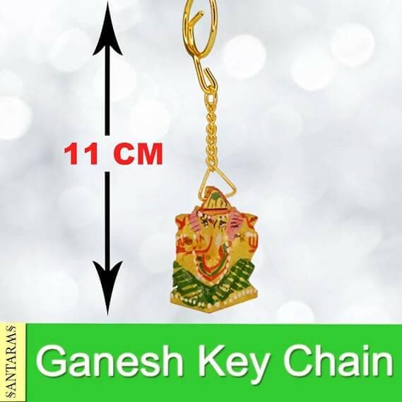 santarms Ganesha Key Chain, - HalfPe