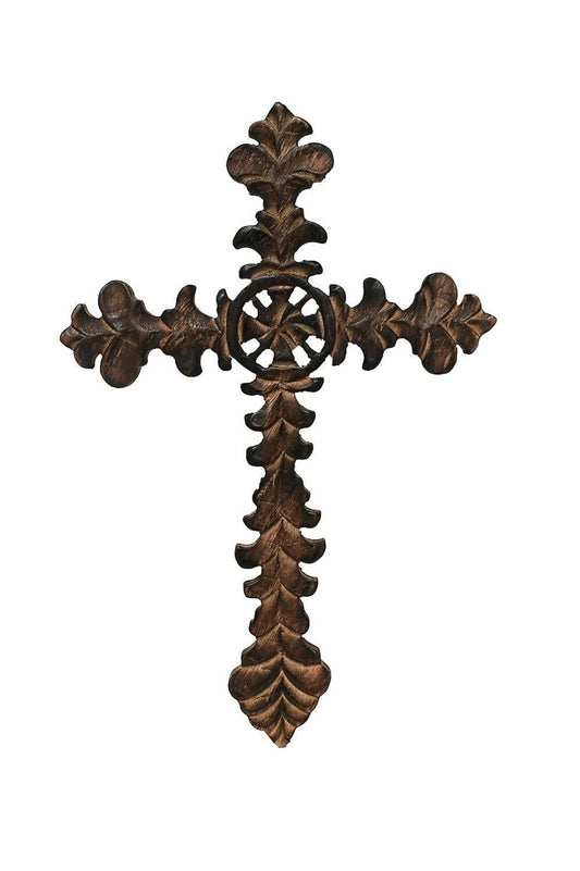 KariGhar Crucifix | Jesus Christ | Cross Jesus | Crucified Jesus Idol for Home | Living Room | Prayer Room | Gifting | Decoration - HalfPe