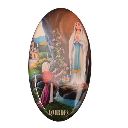 KariGhar Loudes | Laurdh Mary Magnet for Refrigerator | Cupboard | Office | Gifting & Decoration - HalfPe