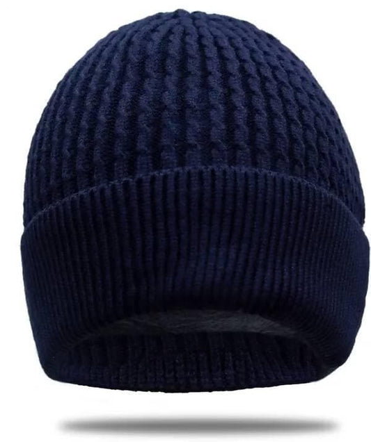 Skull Cap For Unisex (Blue) - HalfPe