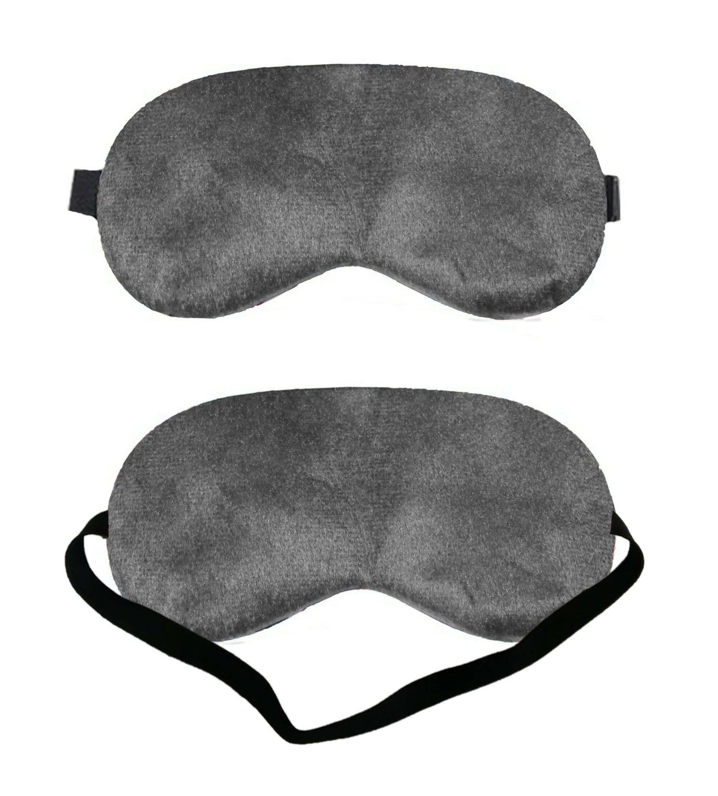 Lushomes Sleep Eye Mask-Updated Design Light Blocking Sleep Mask, Soft and Comfortable Night Eye Mask for Men Women, Eye Blinder for Travel/Sleeping/Shift Work (Grey, pack of 2) - HalfPe