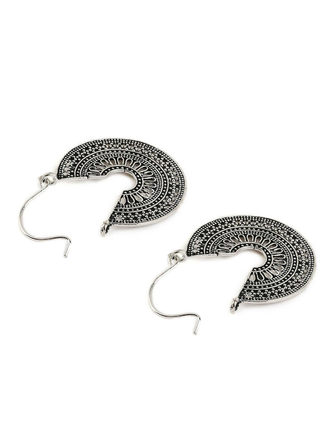 DESINGER GERMAN SLIVER EARRING FOR WOMEN (set of 2) - HalfPe