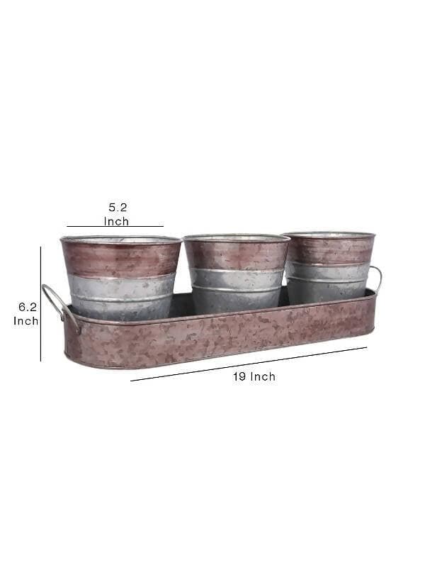 Herb Set Round Silver - HalfPe