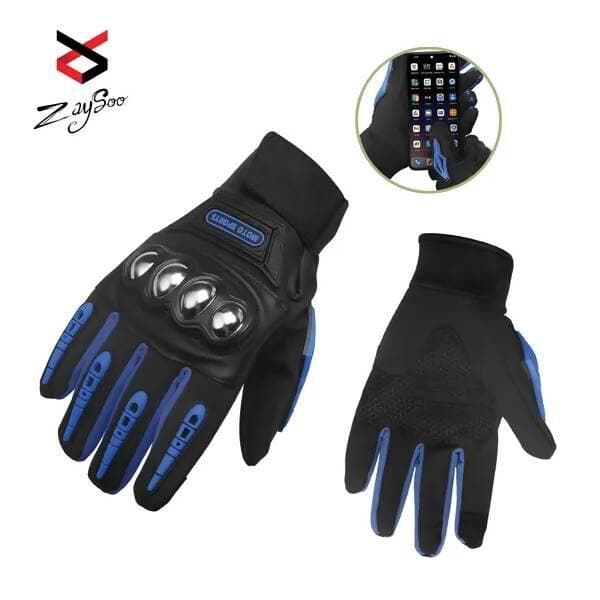 Tactical Gloves, Full Finger Touchscreen Gloves, Motorcycle - HalfPe