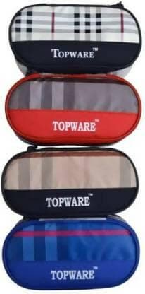 Kids Topware School combo Double Decker lunchbox 3 Containers Lunch Box(pack of 2) - HalfPe