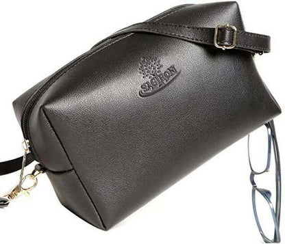 SAGIRON Black Women Sling Bag - HalfPe