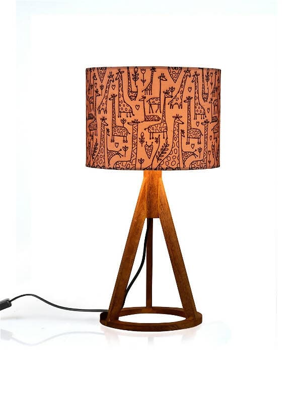 Animal Farm Trio Wooden Lamp - HalfPe