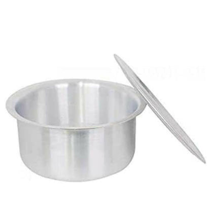 SHINI LIFETSYLE Aluminium Bhagona, Patila, Tope, Pateli, Milk Pot bhagona Set (26cm,24cm) - HalfPe