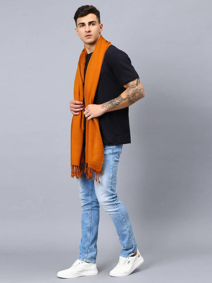 Mustard Brown Stole - HalfPe