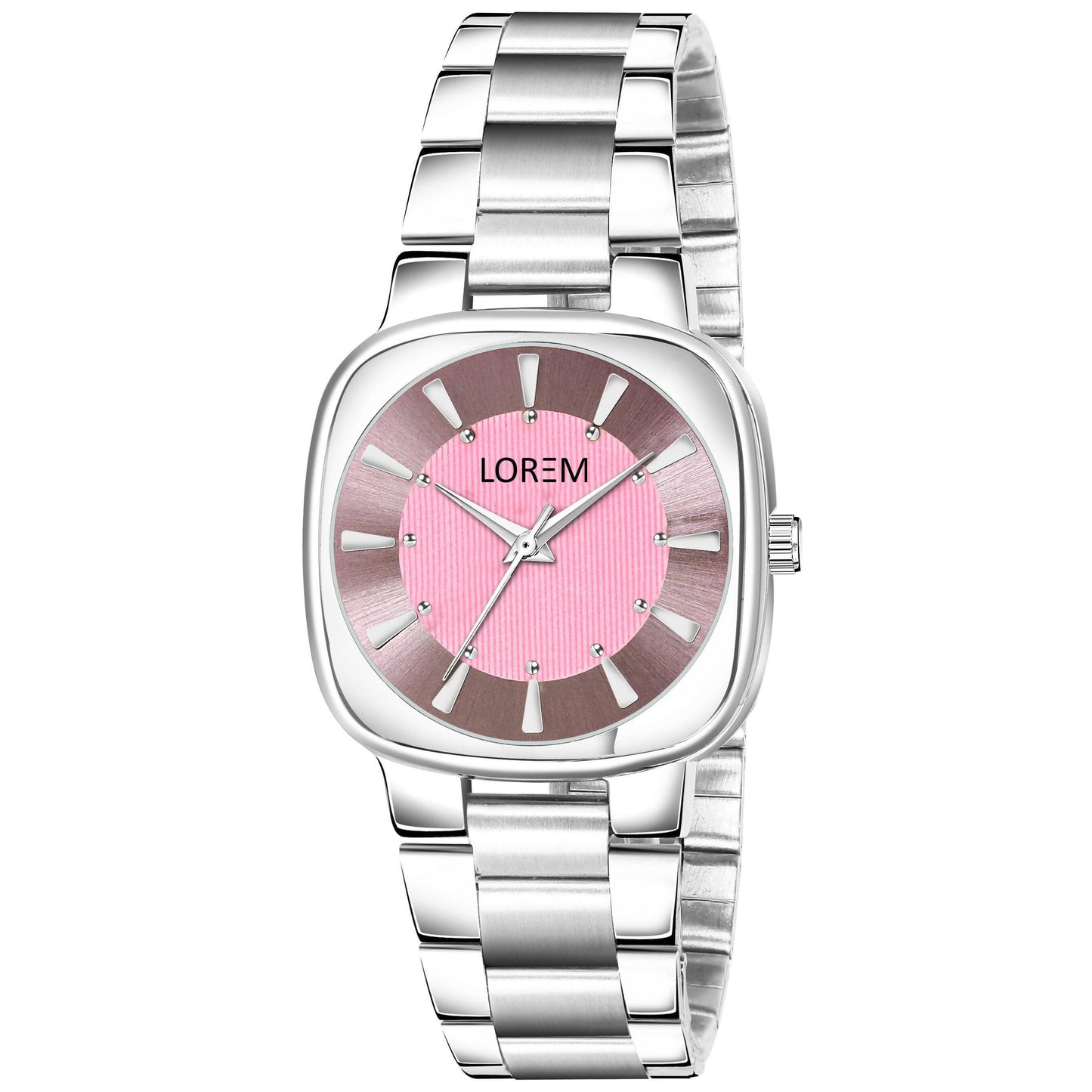 LOREM Pink Professional Analog Watch For Women LR301 - HalfPe