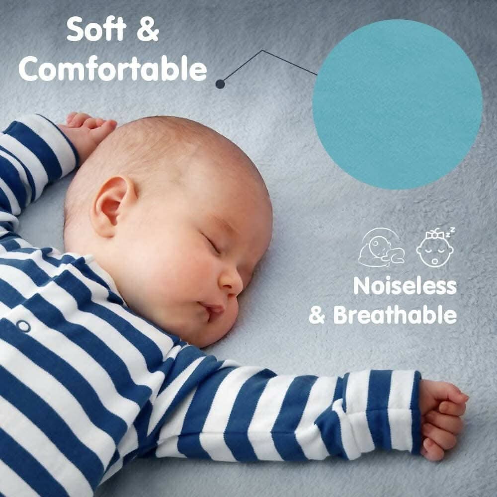 Mattress Protector Blue Bed Protector for King Size Bed (78 x 72 inch) - HalfPe