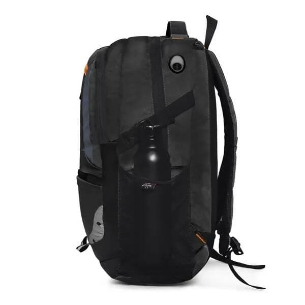 Classic Laptop Backpack With Laptop Sleeve And Added Durability (Black)  - HalfPe