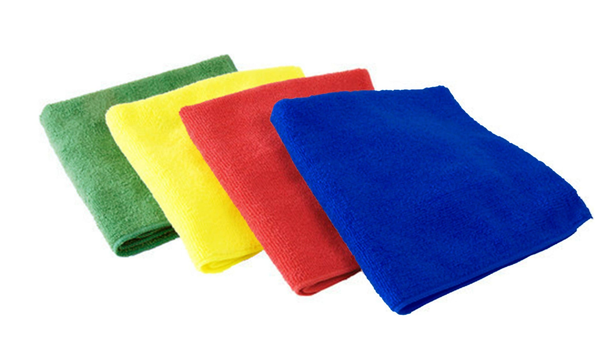 Lushomes Microfiber Wash Cloth, 40 x 40 cms, 250 GSM, 4 Pc Pack, Car Accessories, Cleaning Cloth, Car Towel Drying Cloth, Wipes, polishing Cloth, Bike Cleaning, Laptop Cloth, Multipurpose Cloth - HalfPe