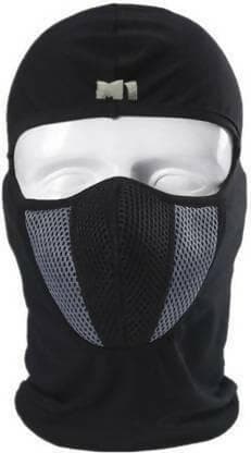 Black Face Mask for Riders (Size: Free, Balaclava) - HalfPe