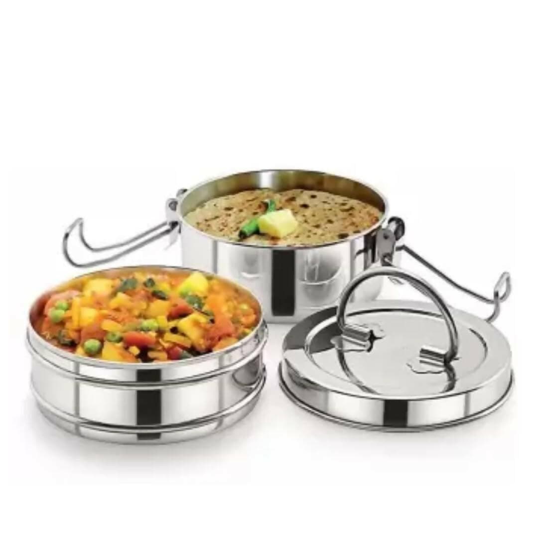 SHINI LIFESTYLE Stainless Steel Clip Tiffin Box - HalfPe